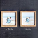 SQUARE Solid Wood Standing Photo Frame