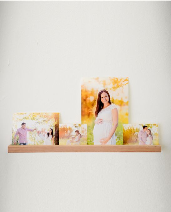 Wooden Wall Picture ledge