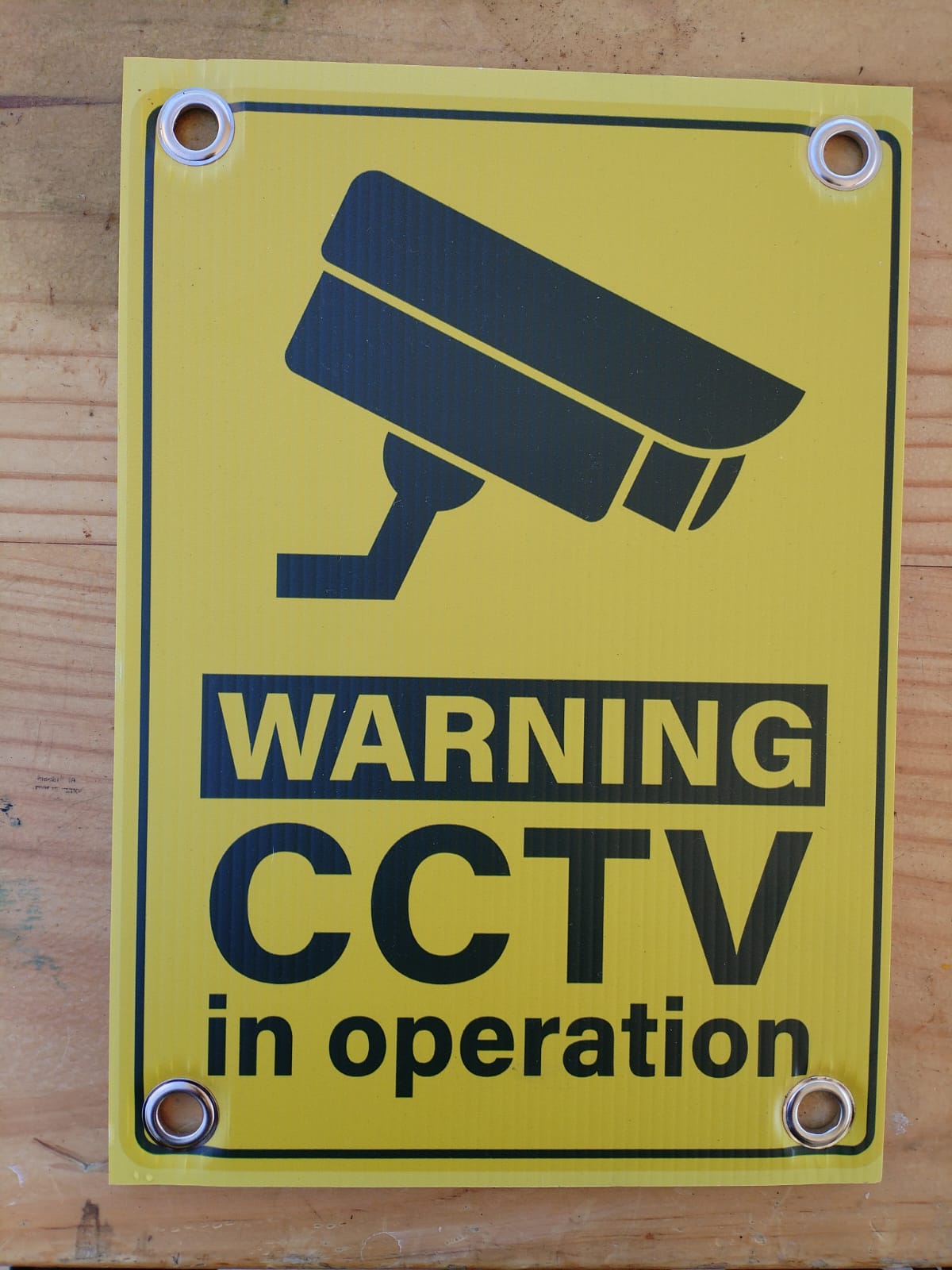 Correx Sign - 20x30cm (3mm) various styles