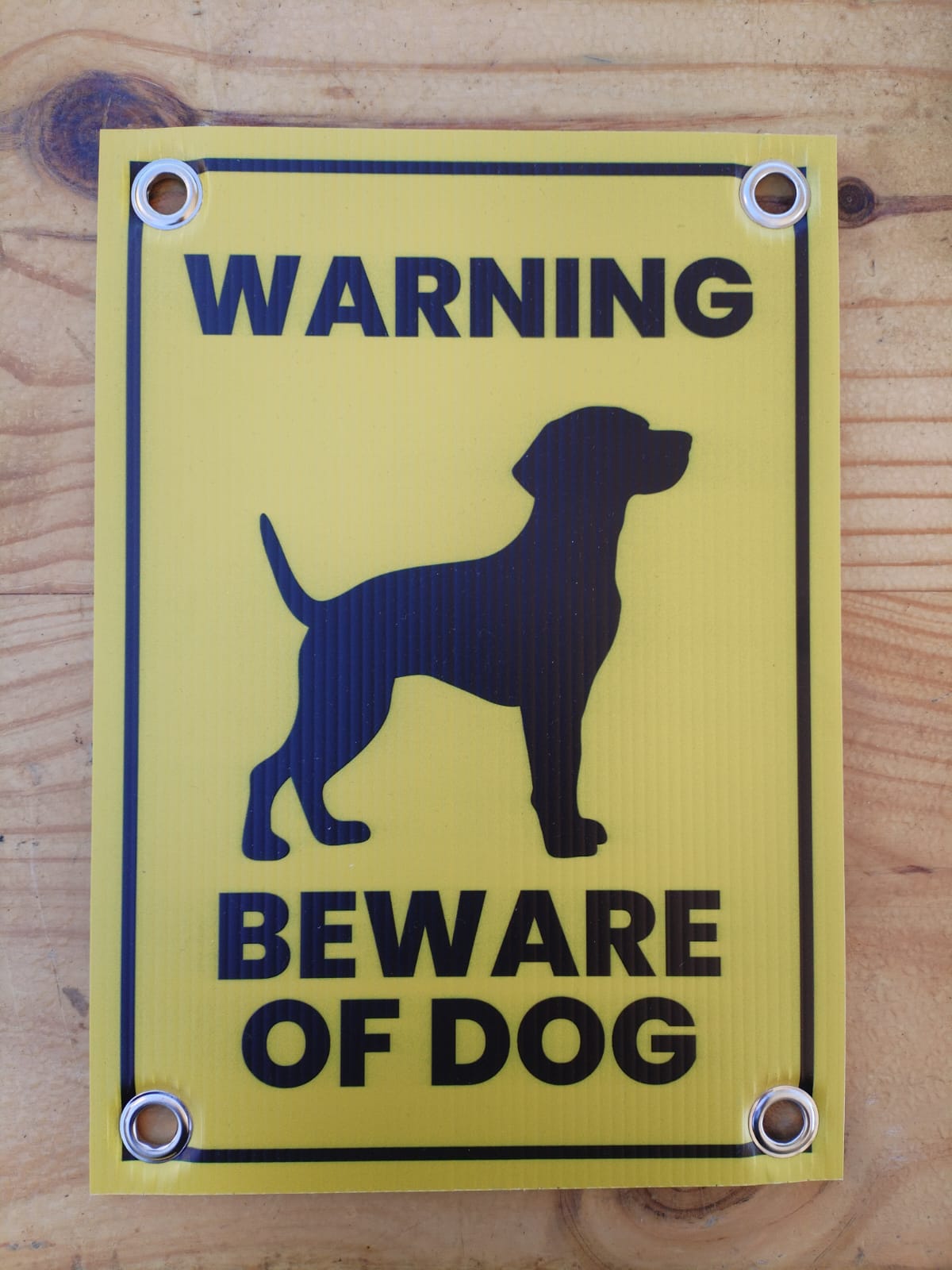 Correx Sign - 20x30cm (3mm) various styles