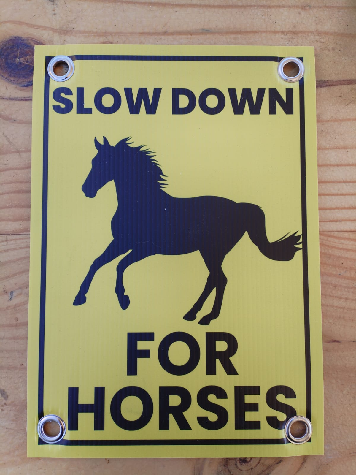 Correx Sign - 20x30cm (3mm) various styles