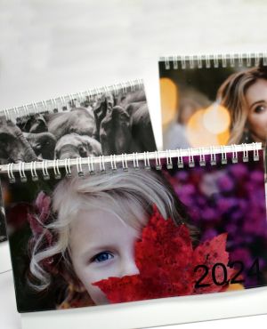 Calendar Table Top Calendar - 12 Pages