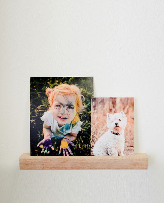 Wooden Wall Picture ledge